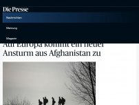 Bild zum Artikel: Auf Europa kommt ein neuer Ansturm aus Afghanistan zu