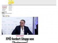 Bild zum Artikel: FPÖ fordert Stopp von 'Testzwang'