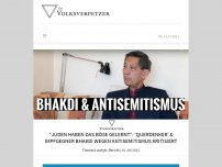 Bild zum Artikel: “Juden haben das Böse gelernt”: ‘Querdenker’ & Impfgegner Bhakdi wegen Antisemitismus kritisiert