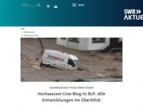 Bild zum Artikel: Live-Blog: Aktuelle Hochwasserlage in Rheinland-Pfalz