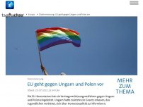 Bild zum Artikel: Diskriminierung: EU leitet Vertragsverletzungsverfahren gegen Ungarn und Polen ein
