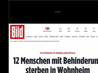Bild zum Artikel: Flutdrama in Rheinland-Pfalz - 12 Menschen mit Behinderung sterben in Wohnheim