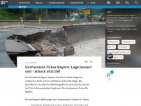 Bild zum Artikel: Hochwasser-Ticker Bayern: Ein Todesopfer in Berchtesgaden