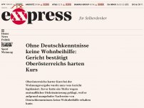 Bild zum Artikel: Ohne Deutschkenntnisse keine Wohnbeihilfe: Gericht bestätigt Oberösterreichs harten Kurs