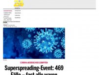 Bild zum Artikel: Superspreading-Event: 469 Fälle – fast alle waren geimpft