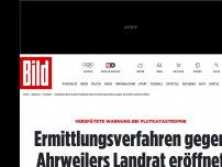 Bild zum Artikel: Verspätete Warnung bei Flutkatastrophe - Ermittlungsverfahren gegen Ahrweilers Landrat eröffnet