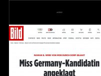 Bild zum Artikel: Rawan E. von Mob gejagt - Miss Germany-Kandidatin muss vor Gericht