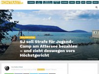 Bild zum Artikel: SJ soll Strafe für Jugend-Camp am Attersee bezahlen – und zieht deswegen vors Höchstgericht