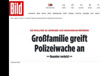 Bild zum Artikel: Attacke in Bayern - Rumänische Großfamilie greift Polizeiinspektion an