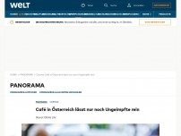 Bild zum Artikel: Café in Österreich lässt nur noch Ungeimpfte rein