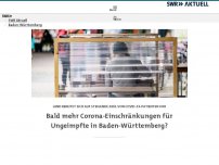 Bild zum Artikel: Bald mehr Corona-Einschränkungen für Ungeimpfte in Baden-Württemberg?