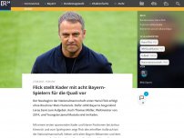 Bild zum Artikel: Flicks stellt Kader mit acht Bayern-Spielern für die Quali vor