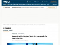 Bild zum Artikel: Union mit schlechtestem Wert, den Insa jemals für sie erhoben hat