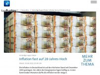 Bild zum Artikel: Inflation kratzt an der Vier-Prozent-Marke.