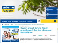Bild zum Artikel: Bayern ändert Corona-Regeln grundlegend: Das sind die neuen Maßnahmen