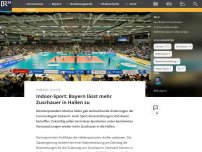 Bild zum Artikel: Indoor-Sport: Bayern lässt mehr Zuschauer in Hallen zu