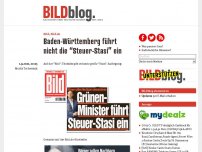Bild zum Artikel: Baden-Württemberg führt nicht die “Steuer-Stasi” ein