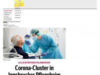 Bild zum Artikel: Corona-Cluster in Innsbrucker Pflegeheim