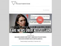 Bild zum Artikel: Neuseeländer irritiert über deutsche Fakes: NoCovid immer noch erfolgreich