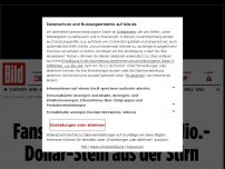 Bild zum Artikel: Er kostete 24 Mio. Dollar - Fans reißen Rapper Diamant aus der Stirn