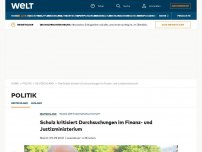 Bild zum Artikel: Staatsanwaltschaft durchsucht Bundesfinanzministerium und Bundesjustizministerium