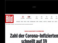 Bild zum Artikel: 2G-Zugangsbeschränkung - 26 Corona-Infizierte nach Party in Münster