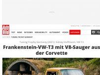 Bild zum Artikel: Tuning Trophy Germany (2021): Sidney Hoffmann, VW T3 Frankenstein-VW-T3 mit V8-Sauger aus der Corvette