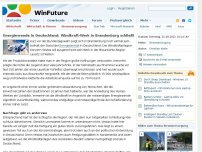 Bild zum Artikel: Energiewende in Deutschland: Windkraft-Werk in Brandenburg schließt