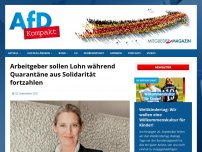 Bild zum Artikel: Arbeitgeber sollen Lohn während Quarantäne aus Solidarität fortzahlen