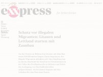 Bild zum Artikel: Schutz vor illegalen Migranten: Litauen und Lettland starten mit Zaunbau