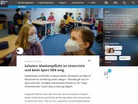 Bild zum Artikel: Söder: Maskenpflicht im Schulunterricht wird aufgehoben