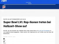 Bild zum Artikel: Super Bowl: Rap-Stars treten bei Halbzeit-Show auf!