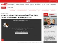 Bild zum Artikel: Bezirkswahlen in Berlin: Charlottenburg-Wilmersdorf veröffentlicht Schätzungen statt Wahlergebnisse
