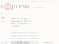 Bild zum Artikel: Vergewaltigung am Praterstern: Alle drei Afghanen wieder in Freiheit