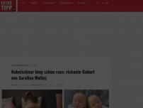 Bild zum Artikel: Nabelschnur hing schon raus: riskante Geburt von Sarafina Wollny