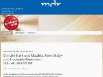 Bild zum Artikel: Christin Stark & Matthias Reim: Baby- und Hochzeits-News
