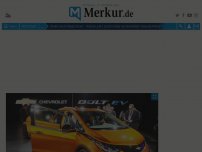 Bild zum Artikel: Elektroauto fängt Feuer: Fahrer soll 12.000 Dollar zahlen - an Hersteller General Motors