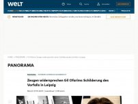 Bild zum Artikel: Zeugen widersprechen Gil Ofarims Schilderung des Vorfalls in Leipzig