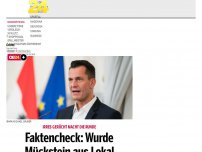 Bild zum Artikel: Faktencheck: Wurde Mückstein aus Lokal geworfen?