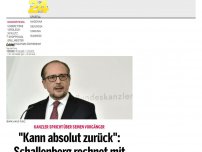 Bild zum Artikel: 'Kann absolut zurück': Schallenberg rechnet mit Kurz-Rückkehr