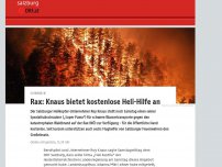 Bild zum Artikel: Waldbrand: Salzburger helfen auf der Rax