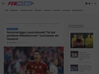 Bild zum Artikel: Rummenigge: Lewandowski “ist der perfekte Mittelstürmer” und besser als Haaland