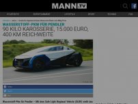 Bild zum Artikel: Schlag gegen Tesla: Deutsche Ingenieure bauen Wasserstoffauto zum Billig-Preis