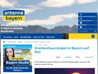 Bild zum Artikel: Krankenhaus-Ampel in Bayern auf Rot!