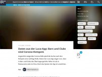 Bild zum Artikel: Daten aus der Luca-App: Bars und Clubs sind Corona-Hotspots
