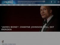 Bild zum Artikel: \'James Bond\': Dwayne Johnson will 007 werden - News 2021