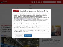 Bild zum Artikel: Frank Hägermann  - Firmen-Boss zahlt Ungeimpfte in Quarantäne: 'Bin Stahlhändler und kein Mediziner'