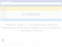 Bild zum Artikel: 'Hobbs & Shaw 2': Das wissen wir über die Fortsetzung mit Dwayne Johnson, Jason Statham – und Jason Momoa?