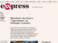 Bild zum Artikel: Mitarbeiter des linken “Tagesspiegel” als Schlepper verhaftet