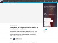 Bild zum Artikel: FC Bayern streicht ungeimpften Spielern um Kimmich das Gehalt